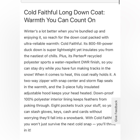 Duluth Trading Co Black Down Parka - Picture 8 of 9